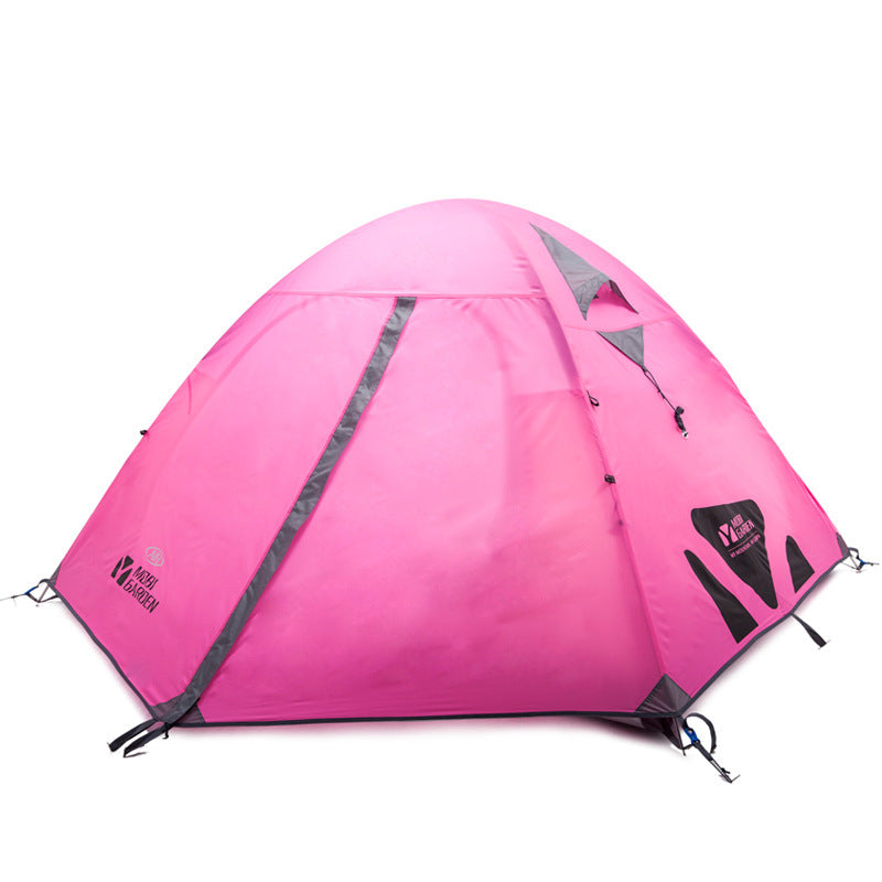 Tent Double Double Aluminum Pole Camping Outdoor Camping - KNASTORE